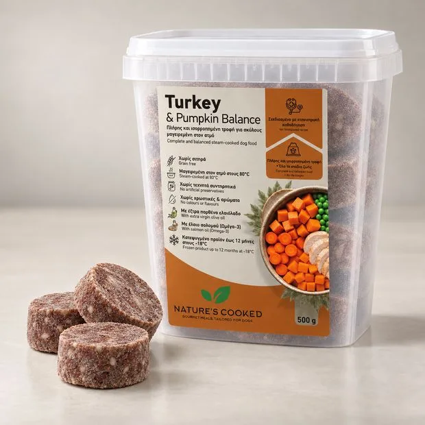 Nature's Cooked Turkey & Pumpkin Balance